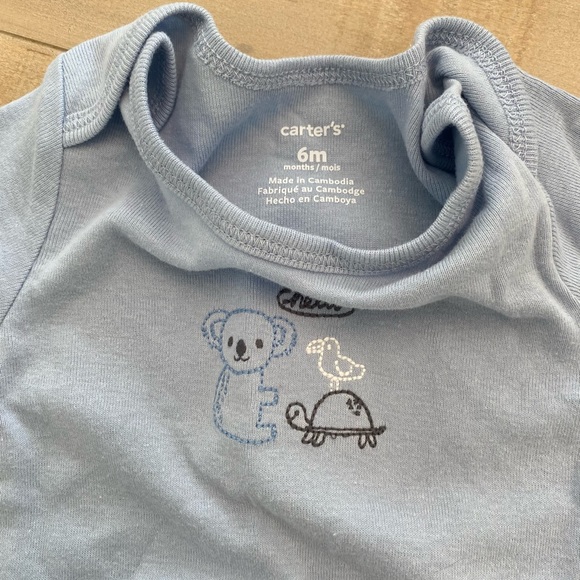 3 lot baby Boy clothes onesie bodysuit short long sleeve 7 for all mankind - Picture 7 of 7